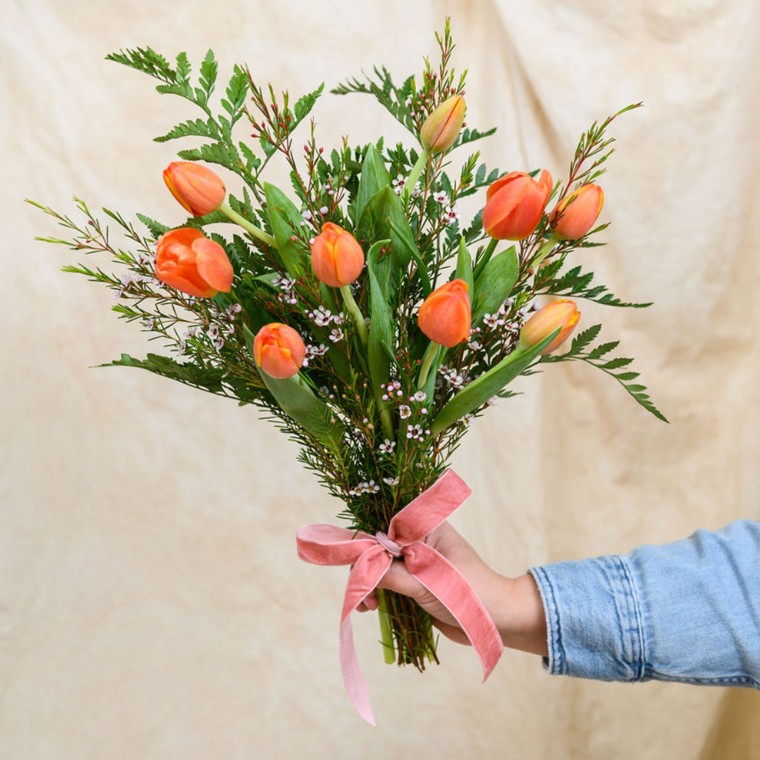 Mother’s Day | Tulip Wrapped Bouquet