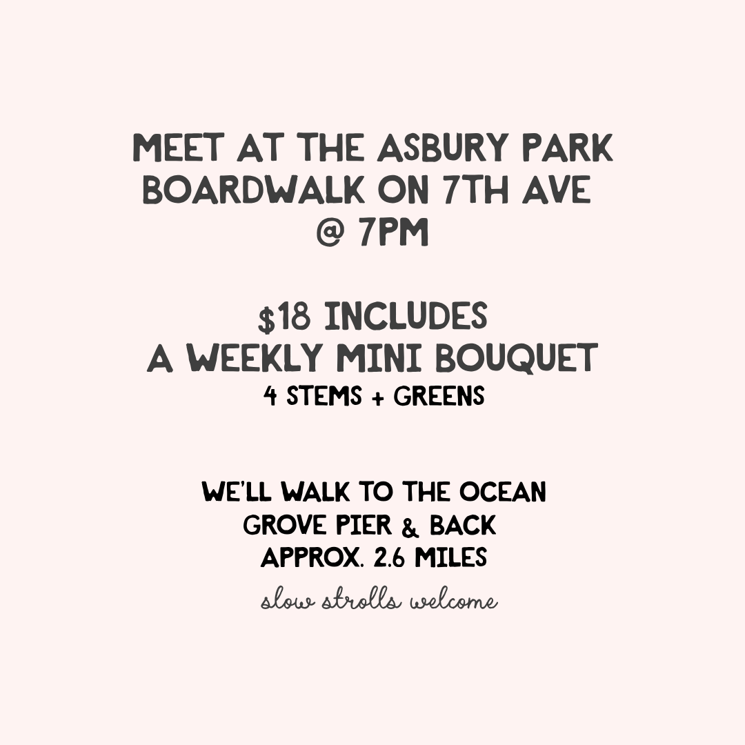 Fleur Walking Club | Weekly on Wednesdays