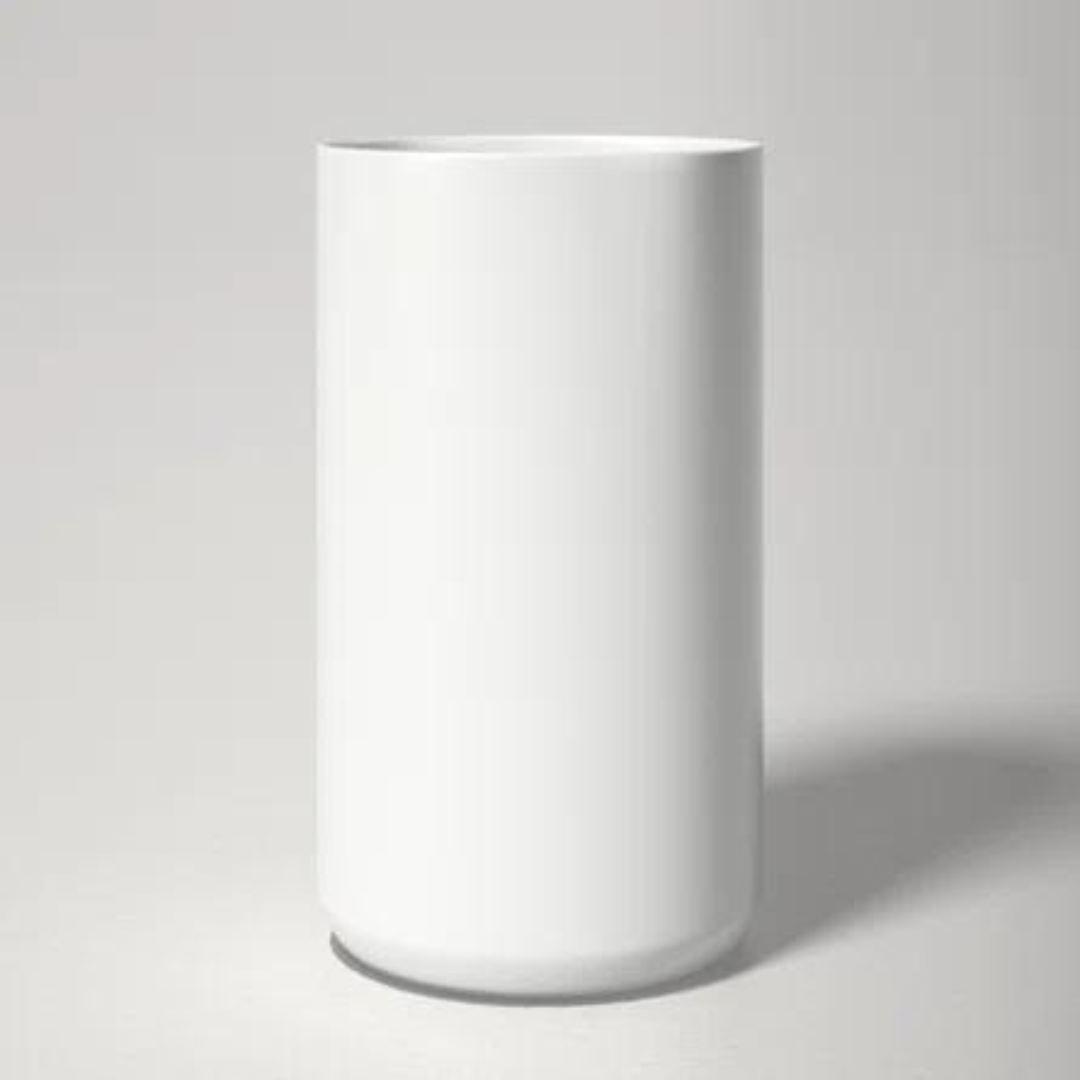 Ceramic White Vase
