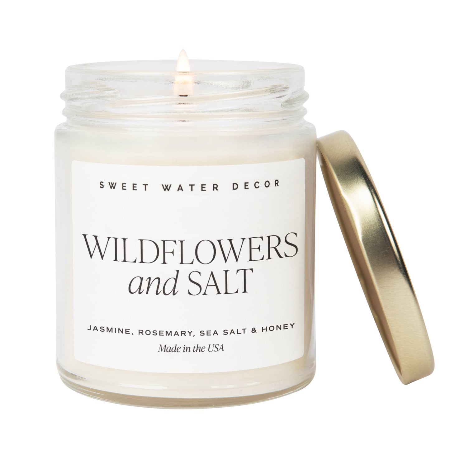 Wildflowers and Salt Soy Candle