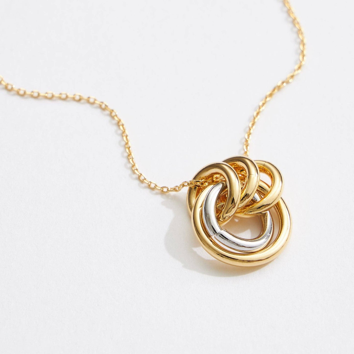 Linked Circles Necklace