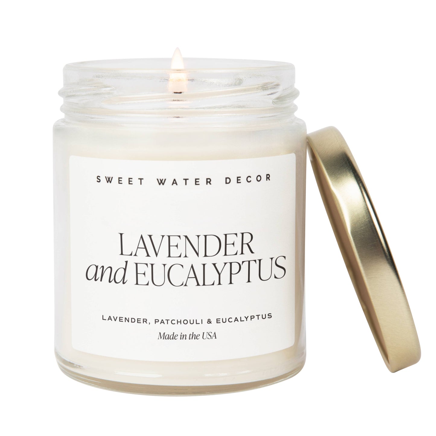 Lavender and Eucalyptus Soy Candle