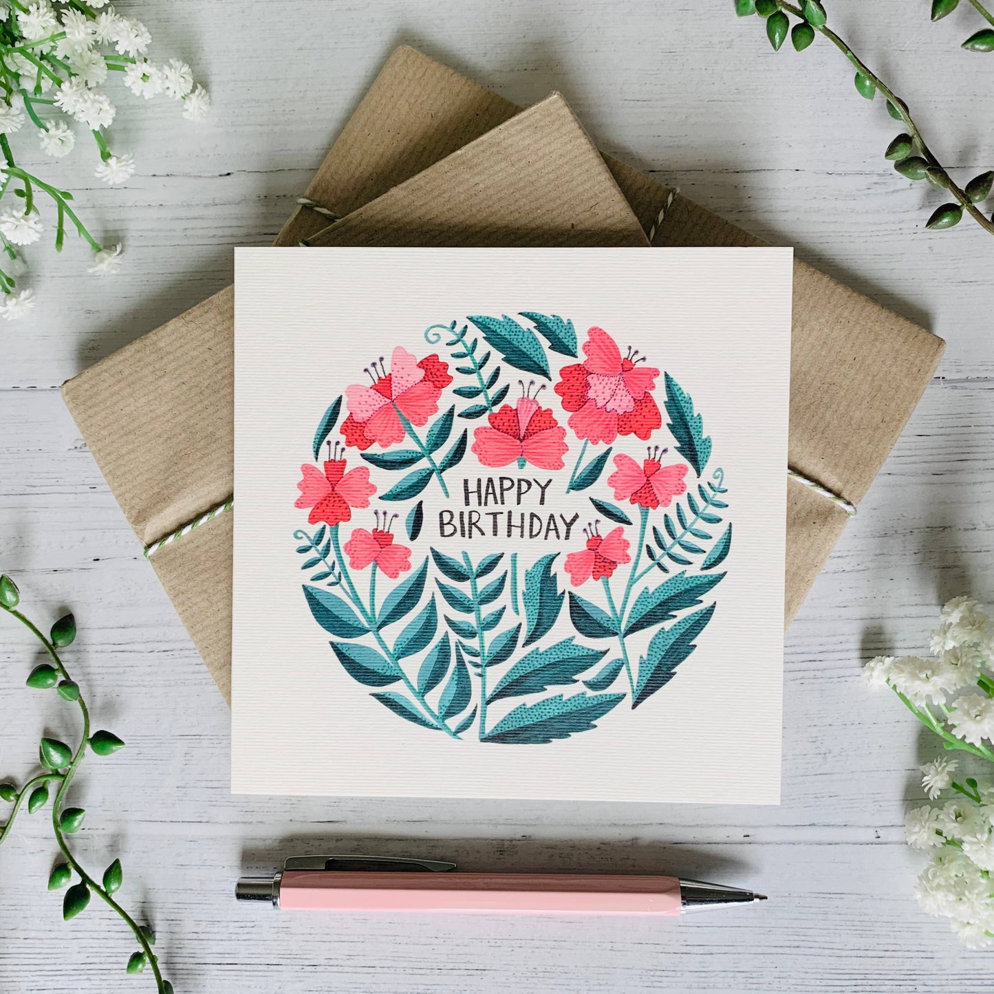 Happy Birthday Greeting Card