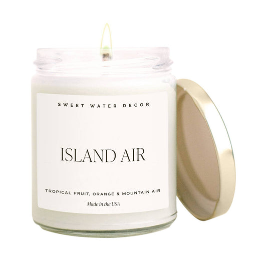 Island Air 9 oz Soy Candle - Home Decor & Gifts