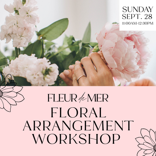 Flower Arrangement Workshop | September 28th