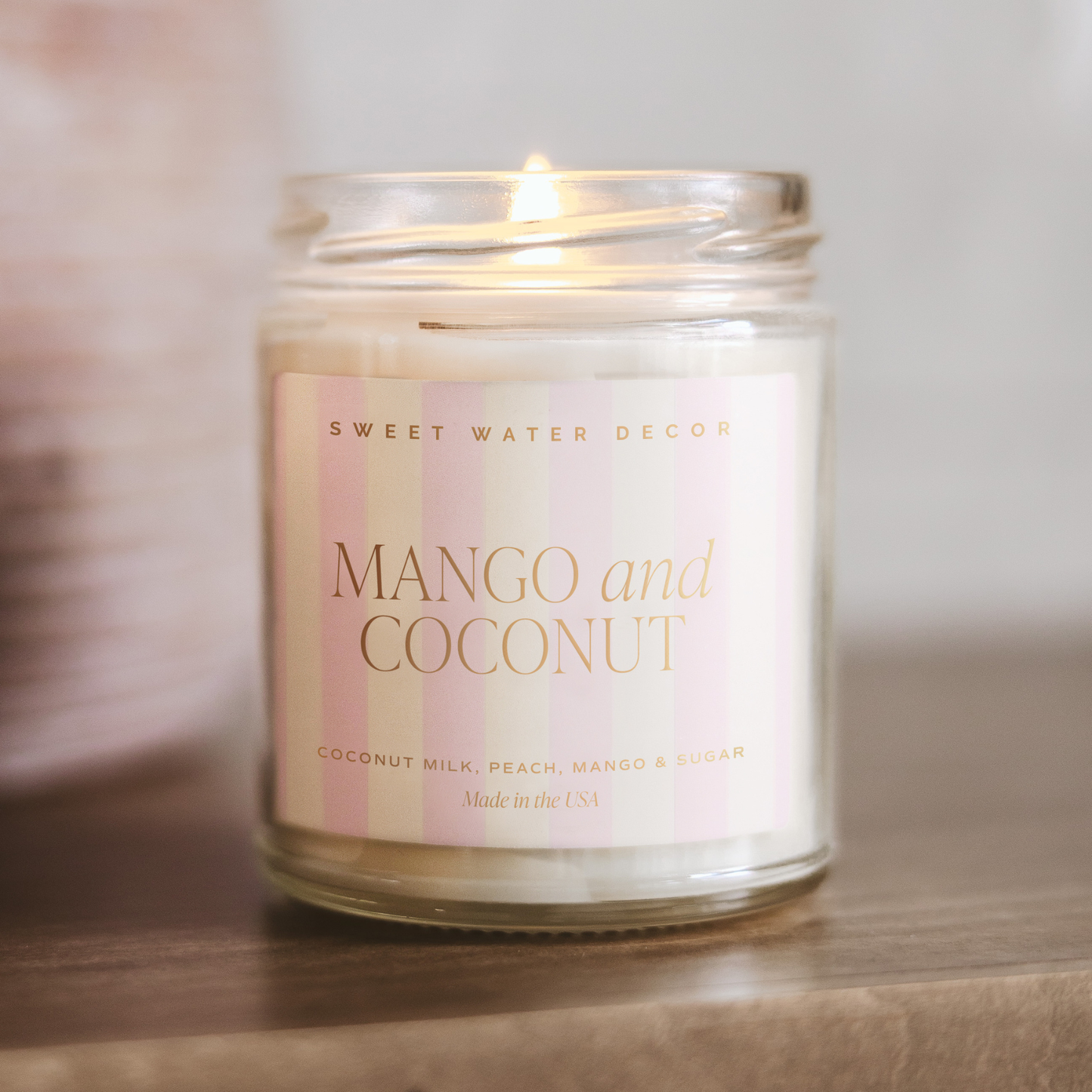 Mango and Coconut Candle