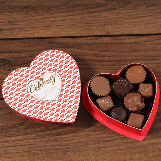 Valentine Heart Chocolate 4 oz Gift Box