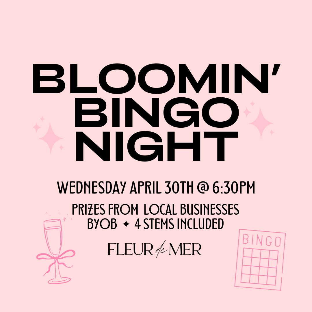 Bloomin’ Bingo | April 30th