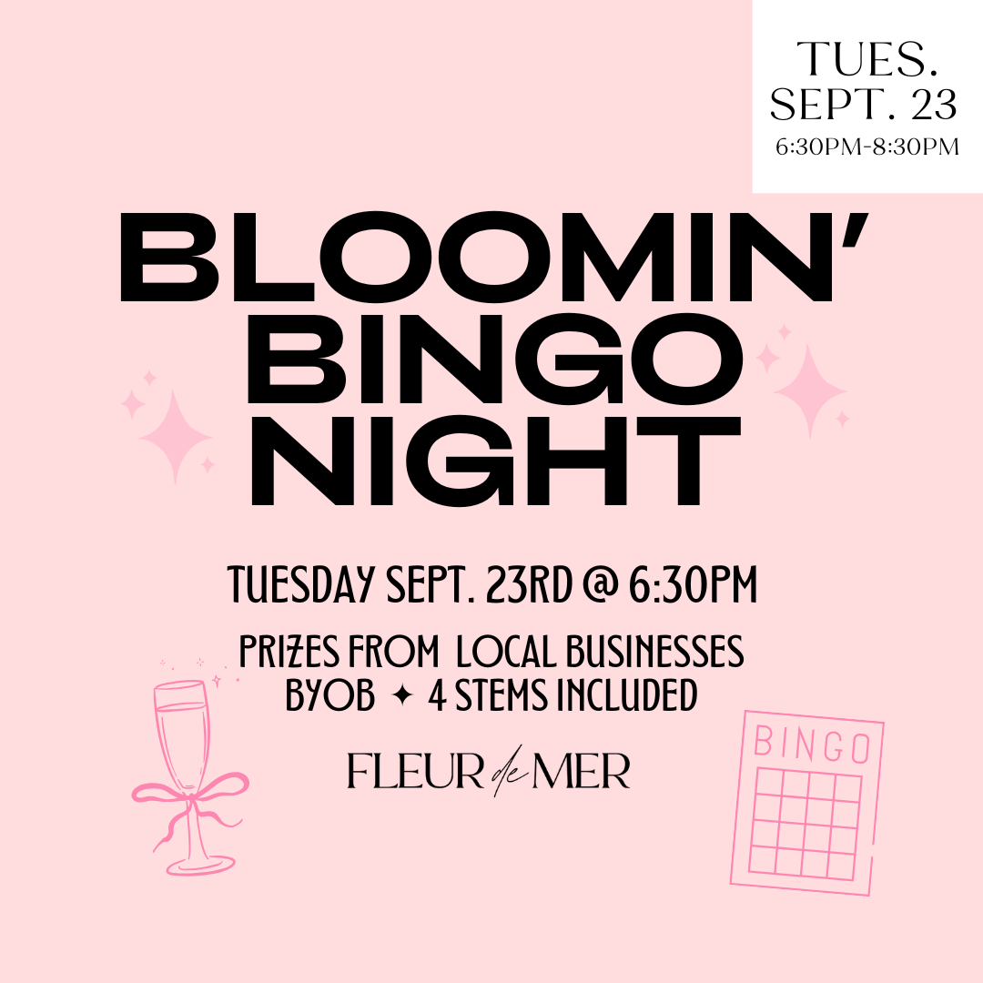 Bloomin’ Bingo Night | September 23rd