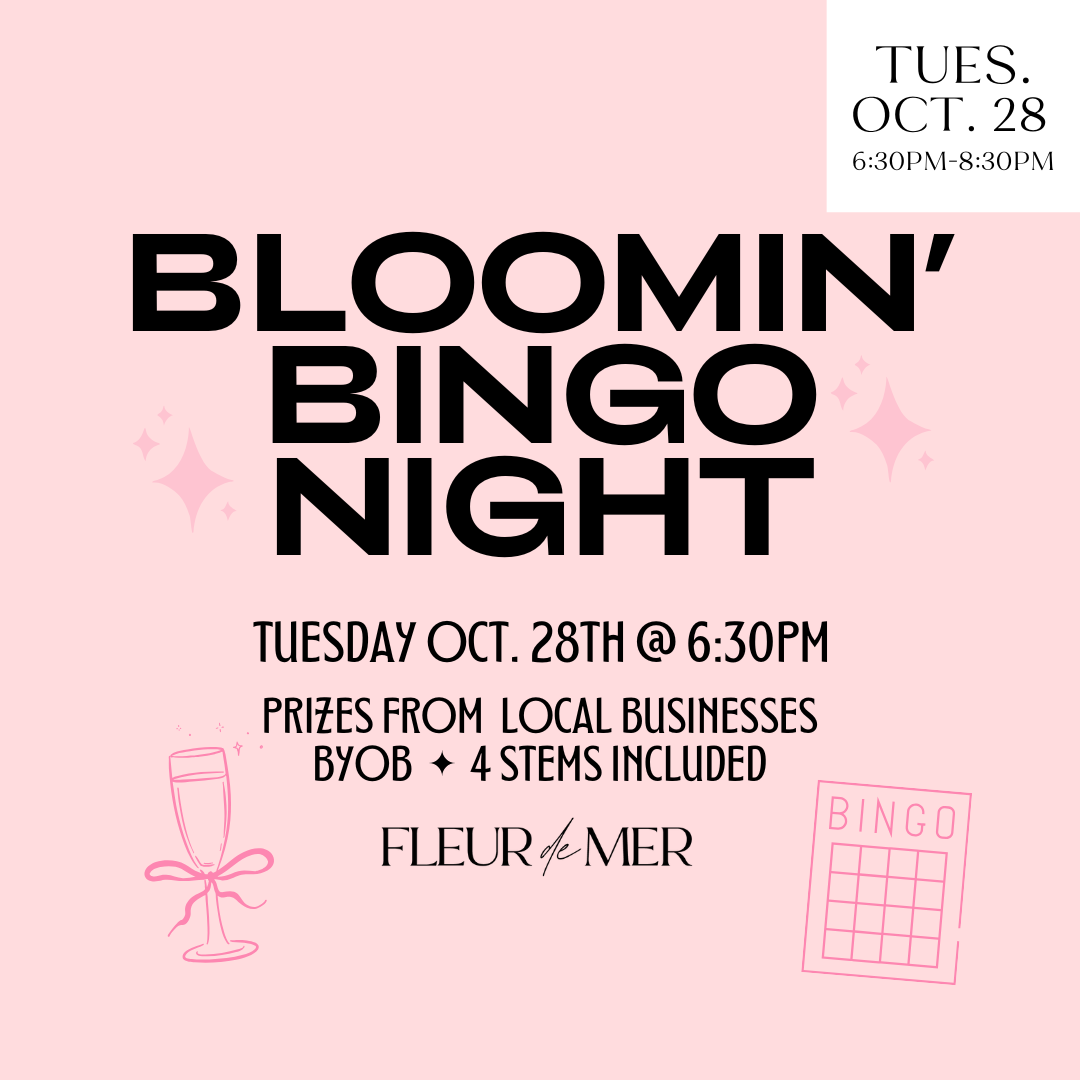 Bloomin’ Bingo Night | October 28th
