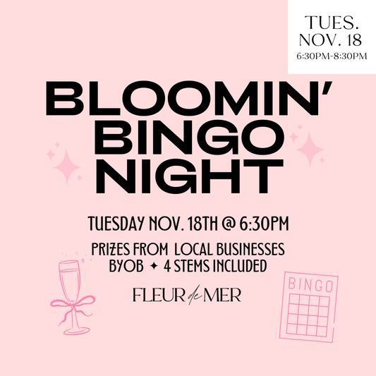 Bloomin’ Bingo Night | November 18th