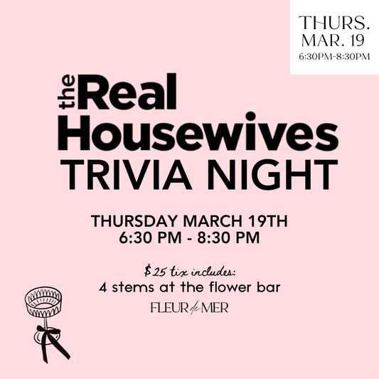 Real Housewives Trivia Night | March 19th