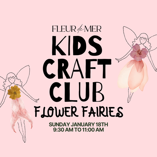Kids Craft Club: Flower Fairies | January 18th