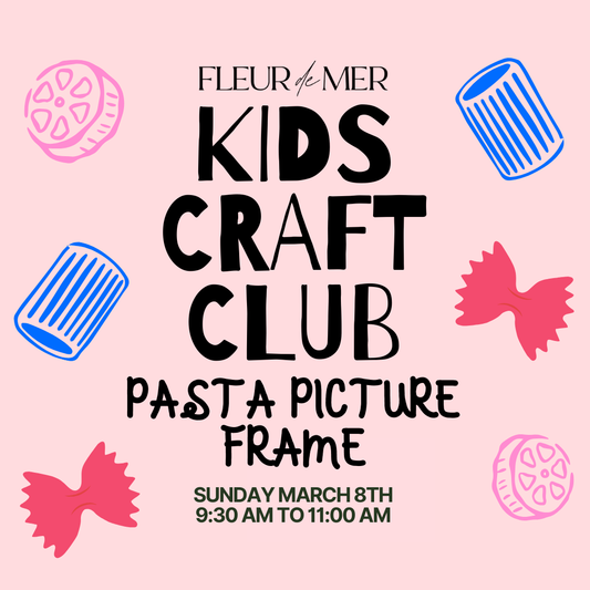 Kids Craft Club: Pasta Picture Frame | March 8th