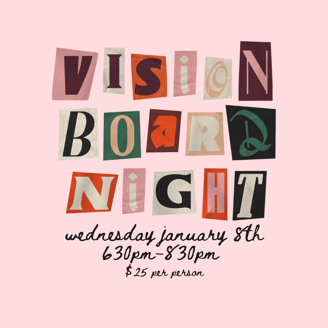 Vision Board Night | January 8th