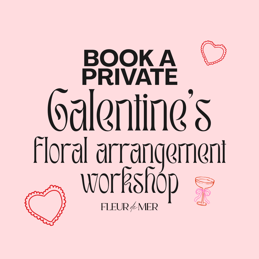 Private Galentine's Floral Arrangement Workshop