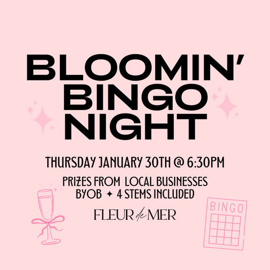 Bloomin' Bingo Night | January 30th