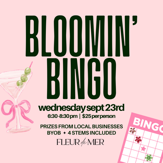 Bloomin’ Bingo Night | September 23rd