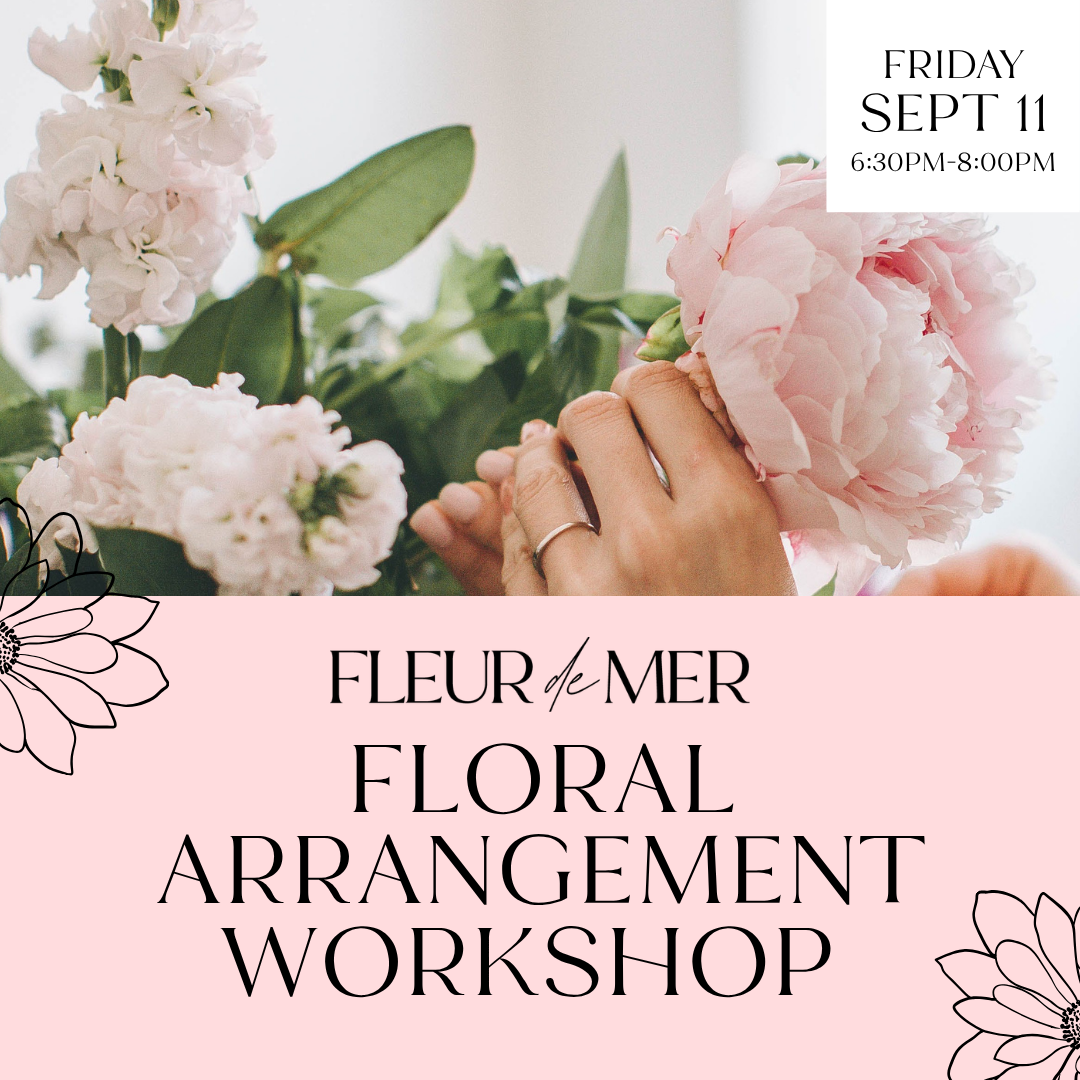 Floral Arrangement Workshop | September 11th