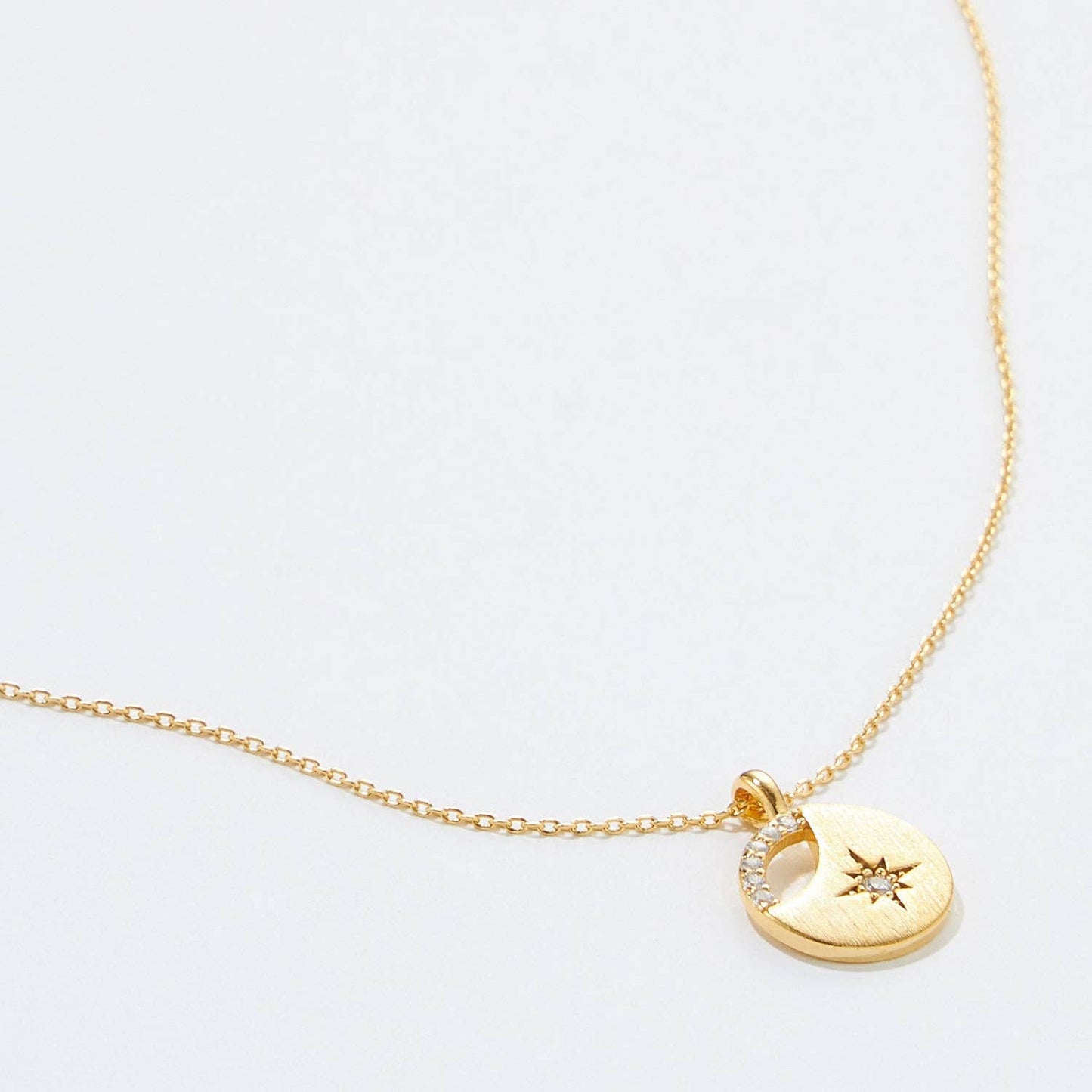 Gold Dipped Starburst Necklace